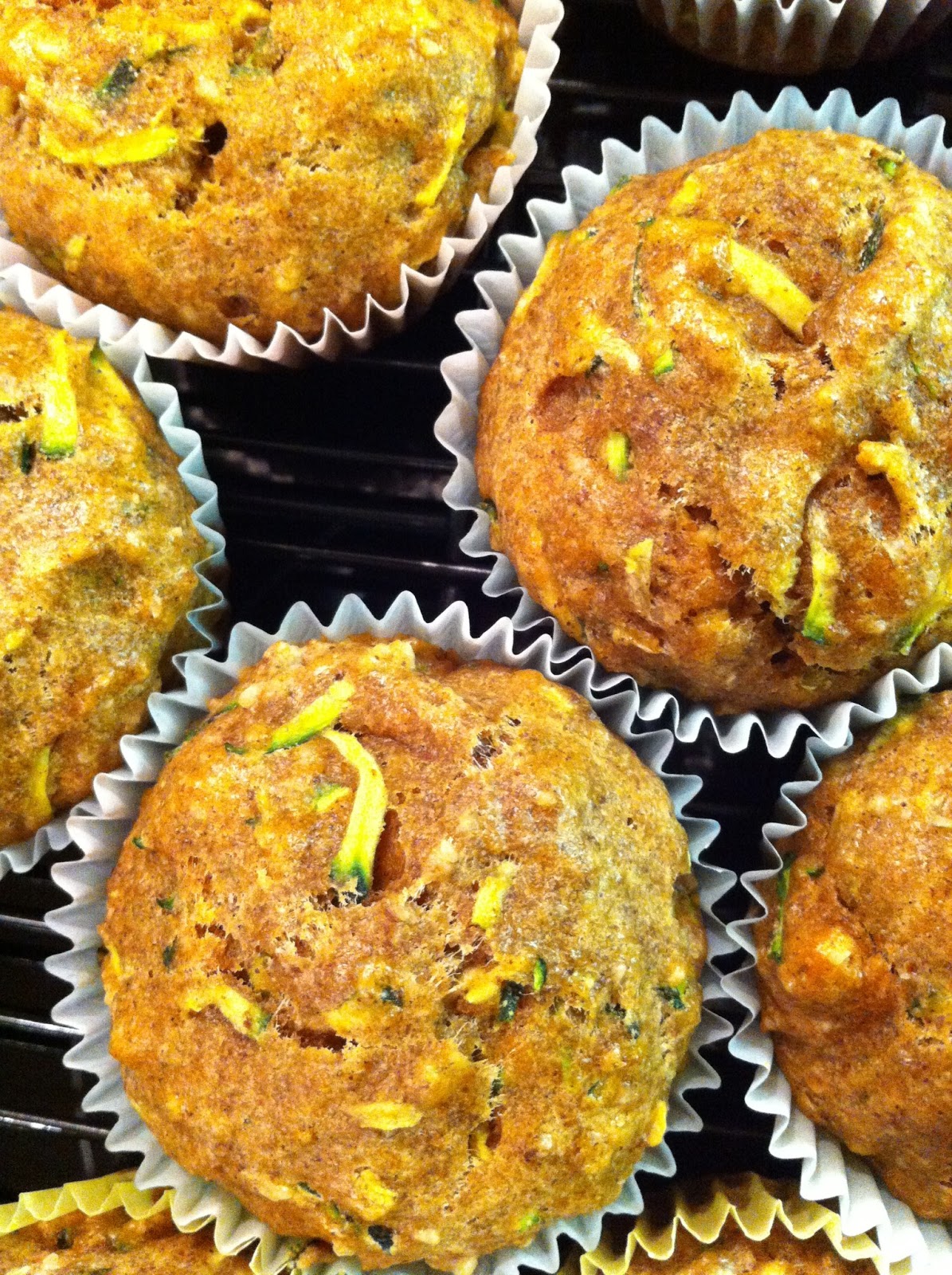 REAL Food on a REAL Budget Whole Wheat Zucchini Muffins & Whole Wheat
